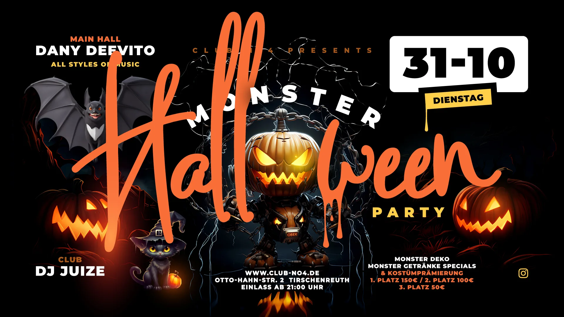 Monster Halloween Party - Club No4