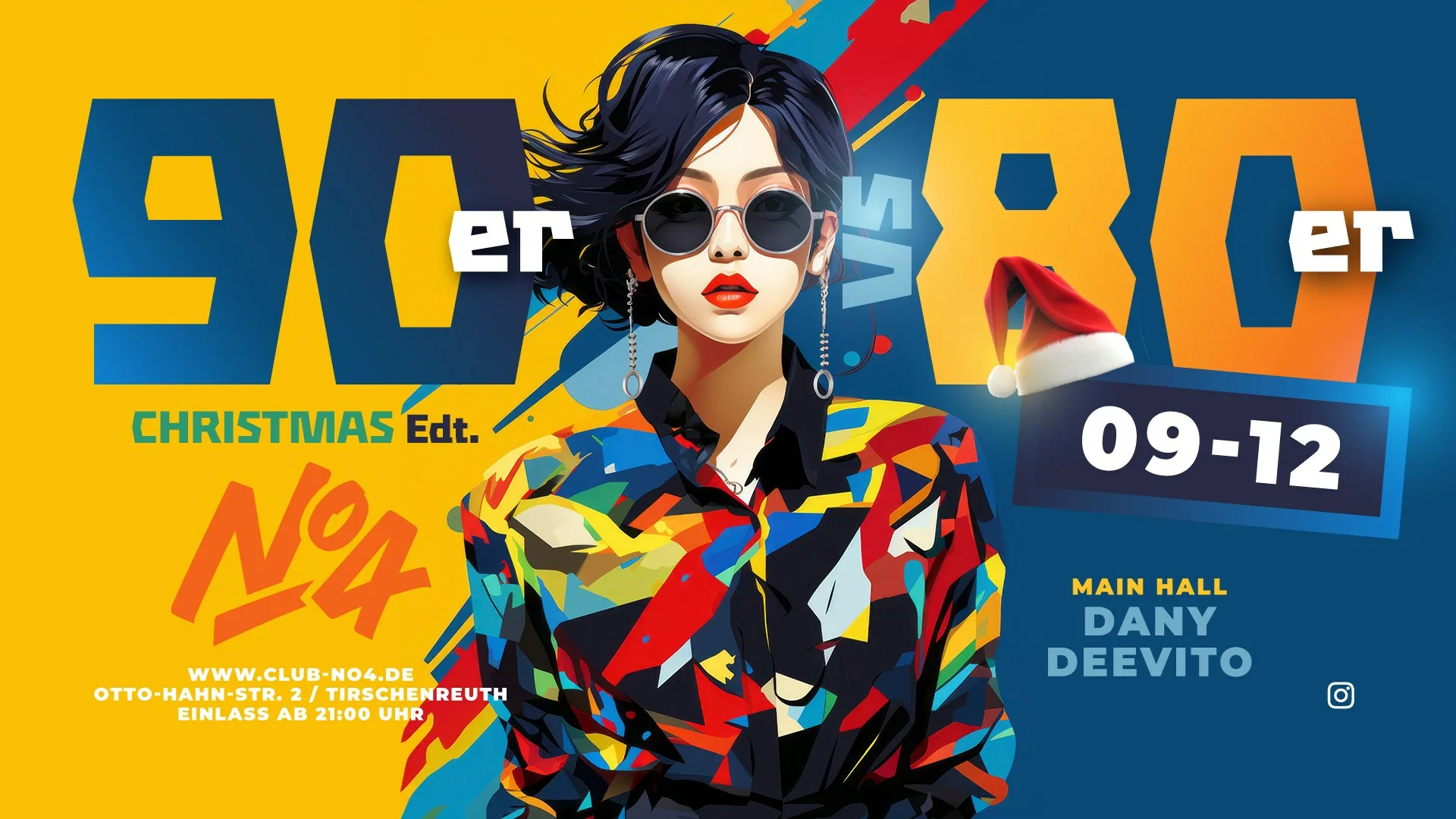 90er vs 80er Party Christmas Edition