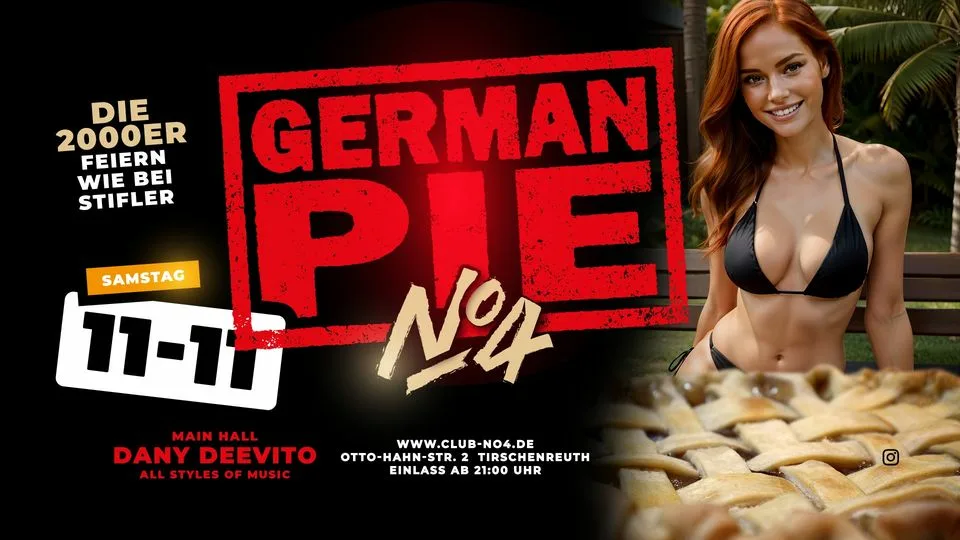 German Pie 2000er-Party im Club No4