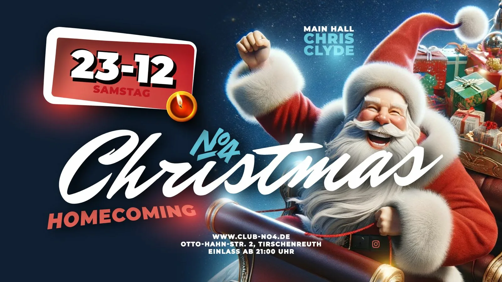 Christmas Homecoming im Club No4 2023