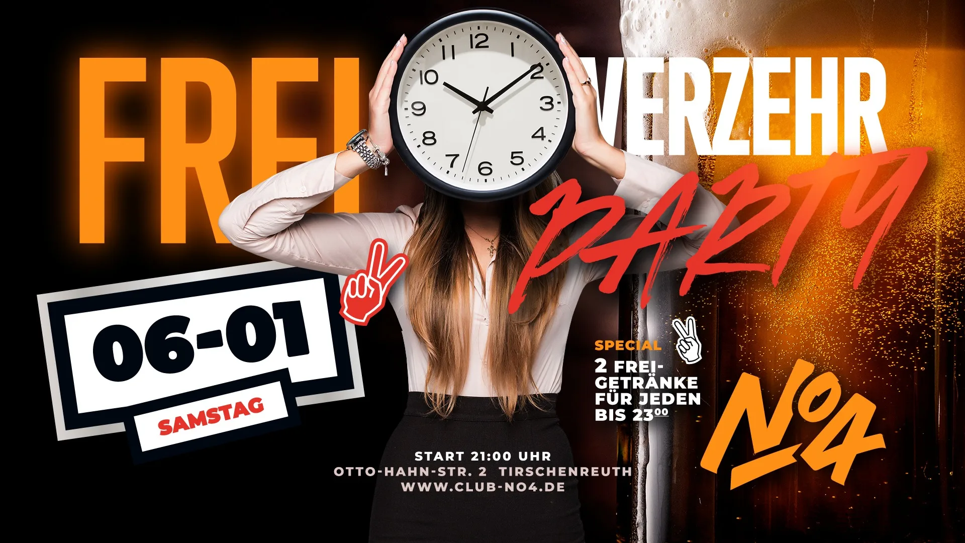 Freiverzehrparty im Club No4 2024