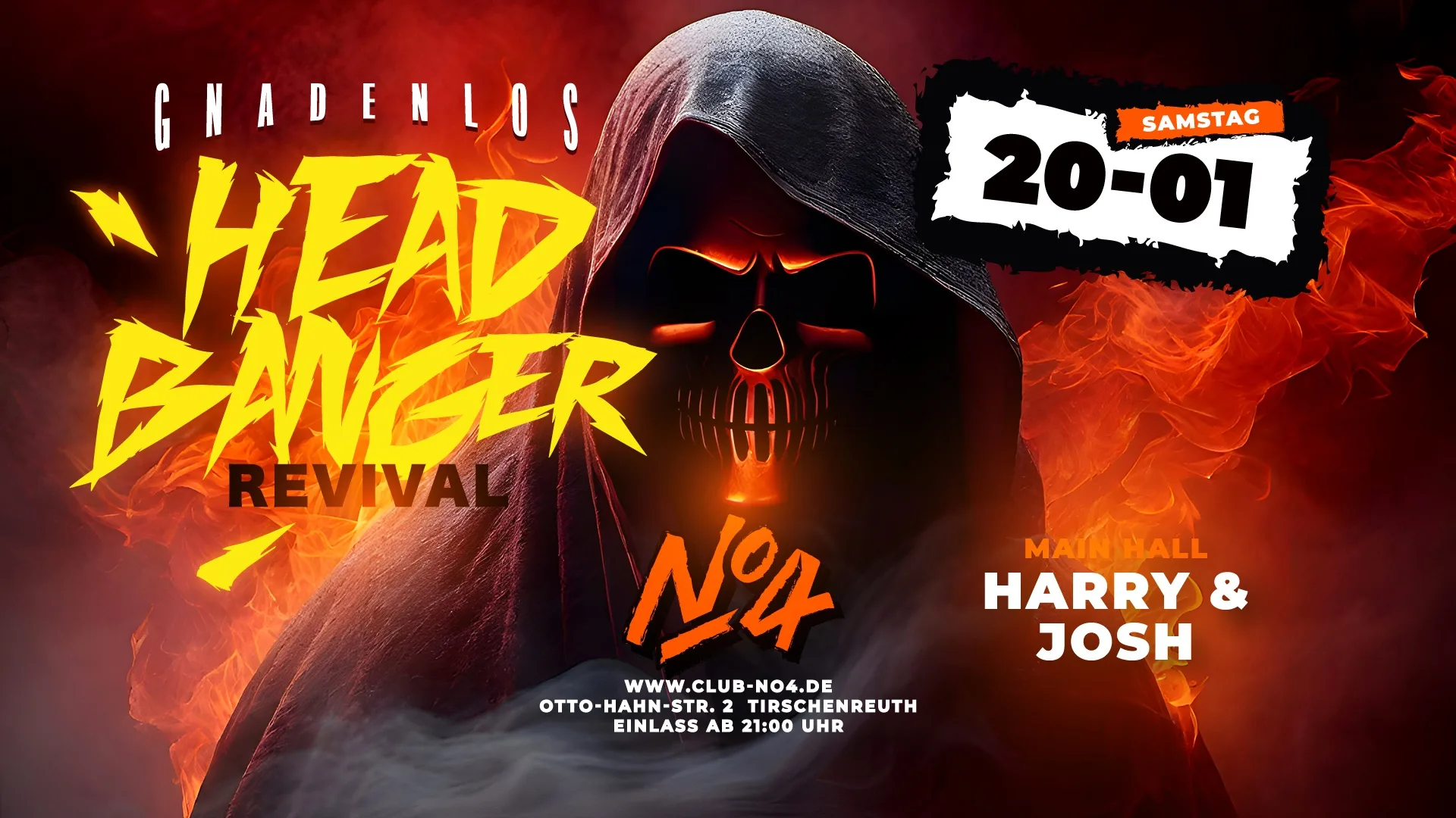 Gnadenlos Head Banger im Club No4