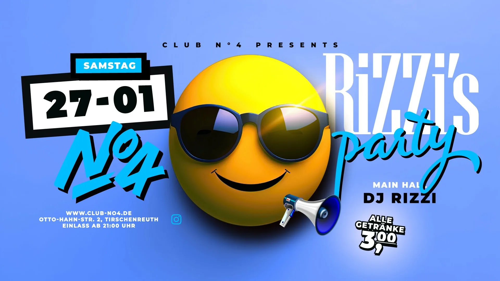 Rizzis Party im Club No4