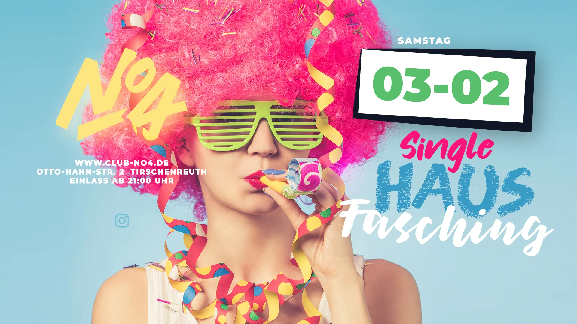 Single Haus Fasching im Club No4