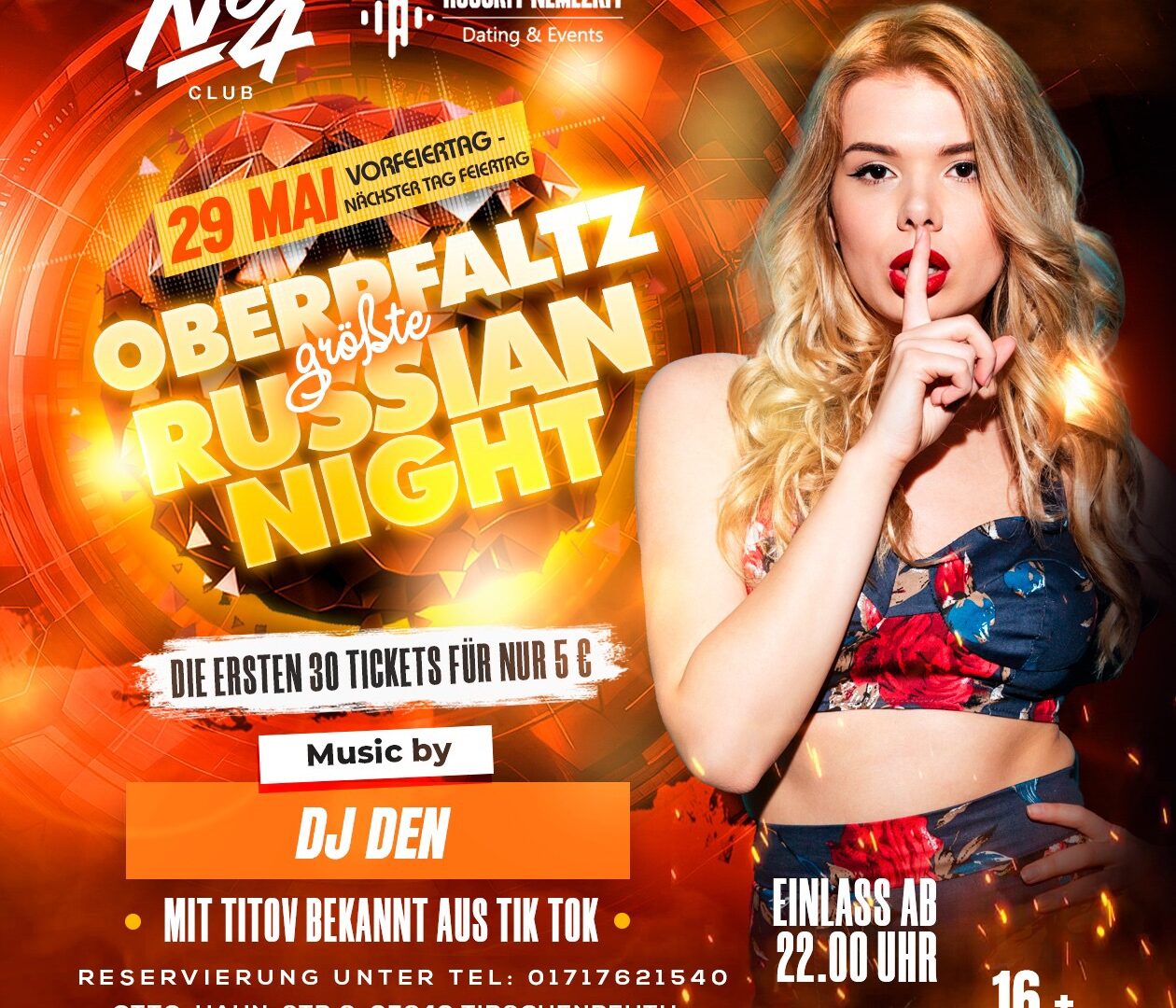 Oberpfalz größte Russian Night Tirschenreuth