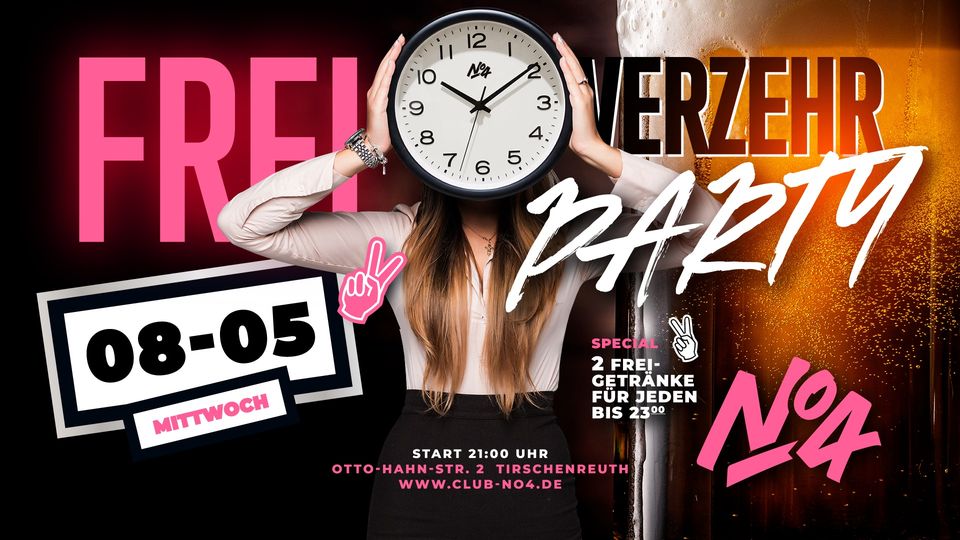 Freiverzehrparty im Club No4